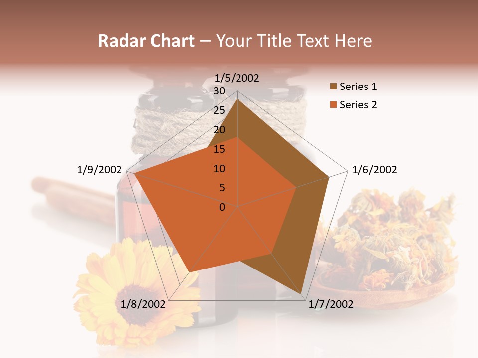 Sweet Wooden Plate PowerPoint Template