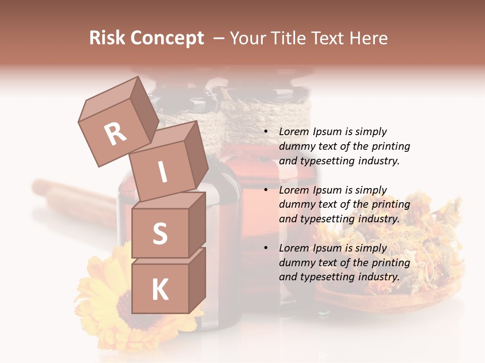 Sweet Wooden Plate PowerPoint Template