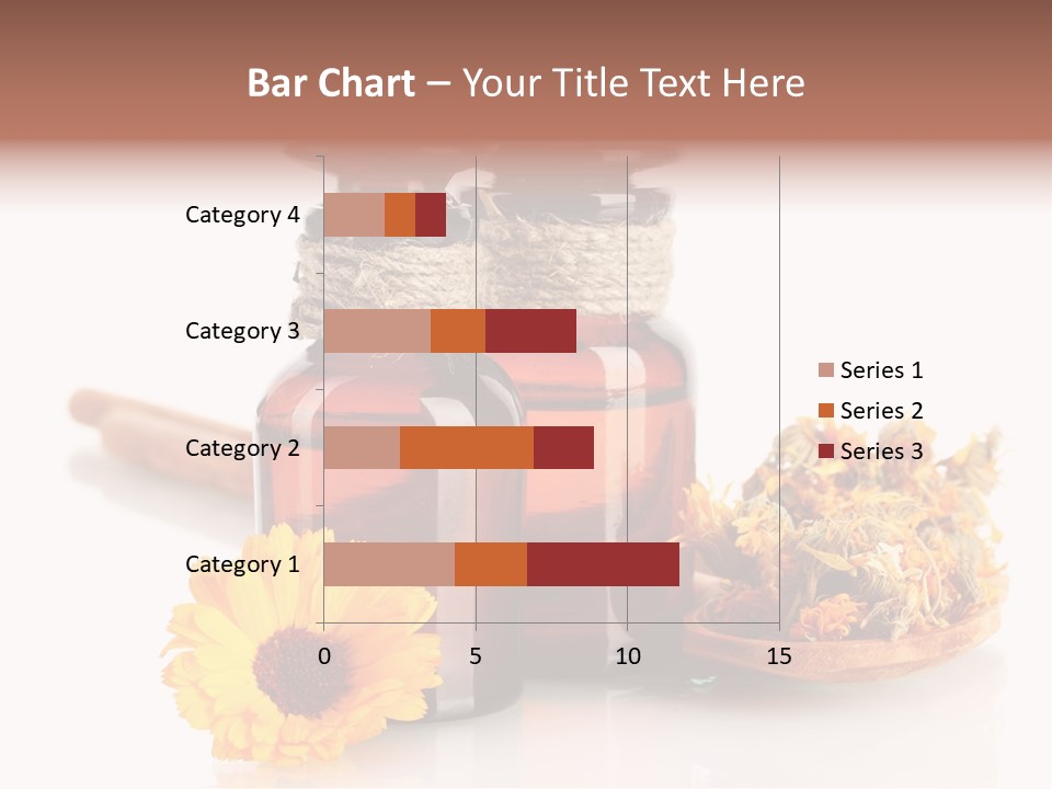 Sweet Wooden Plate PowerPoint Template