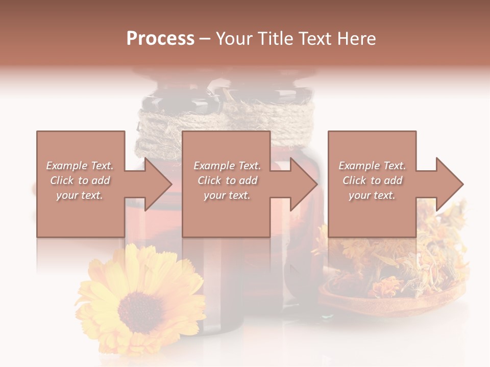 Sweet Wooden Plate PowerPoint Template