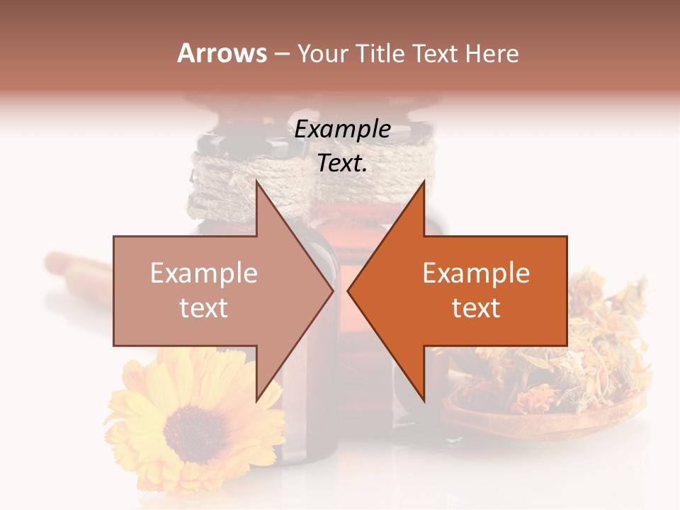 Sweet Wooden Plate PowerPoint Template