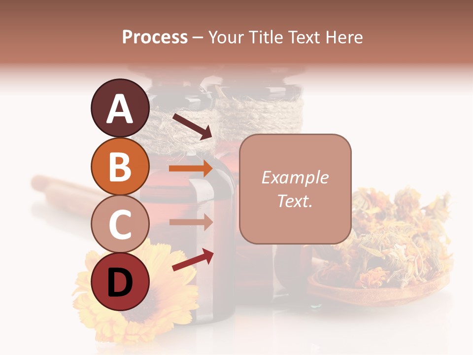 Sweet Wooden Plate PowerPoint Template