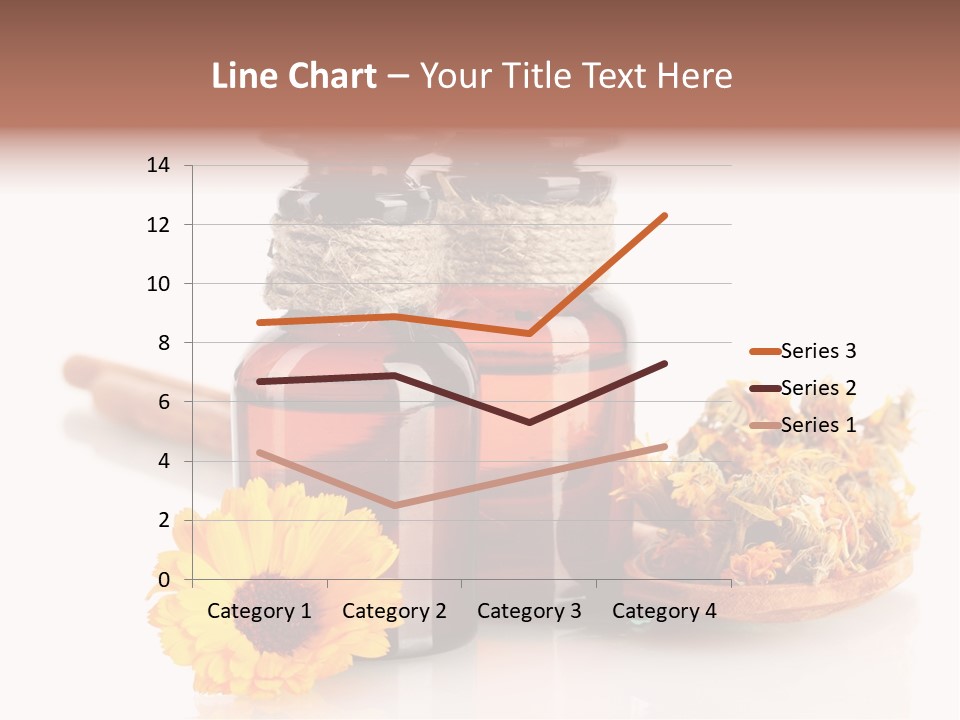 Sweet Wooden Plate PowerPoint Template