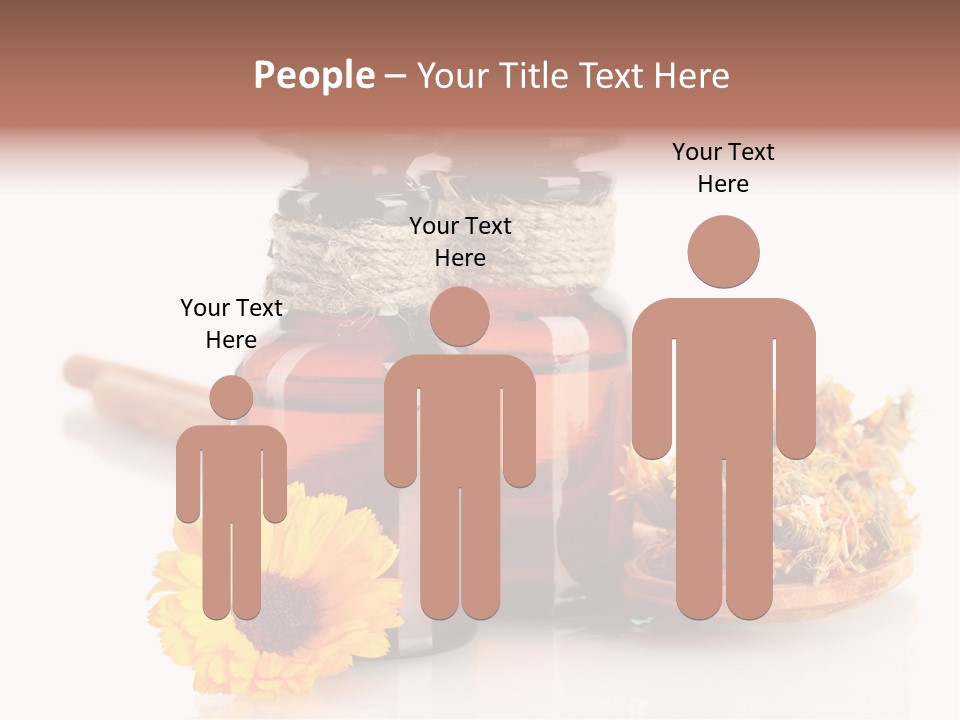 Sweet Wooden Plate PowerPoint Template