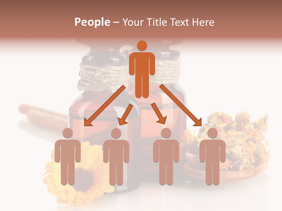 Sweet Wooden Plate PowerPoint Template