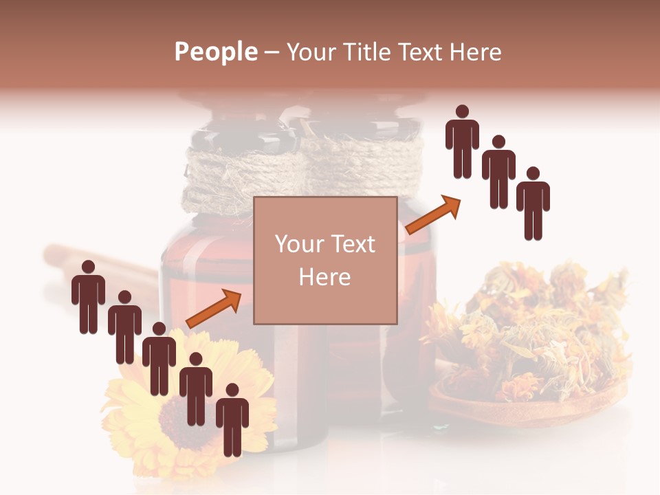 Sweet Wooden Plate PowerPoint Template