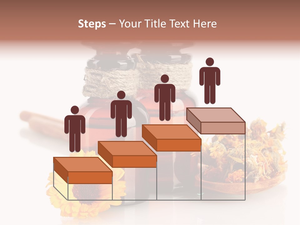 Sweet Wooden Plate PowerPoint Template
