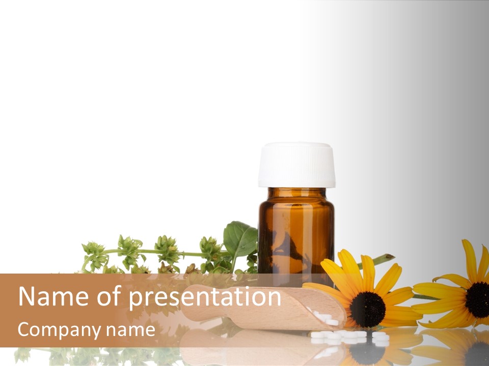 Alternative Wildflower Liquid PowerPoint Template