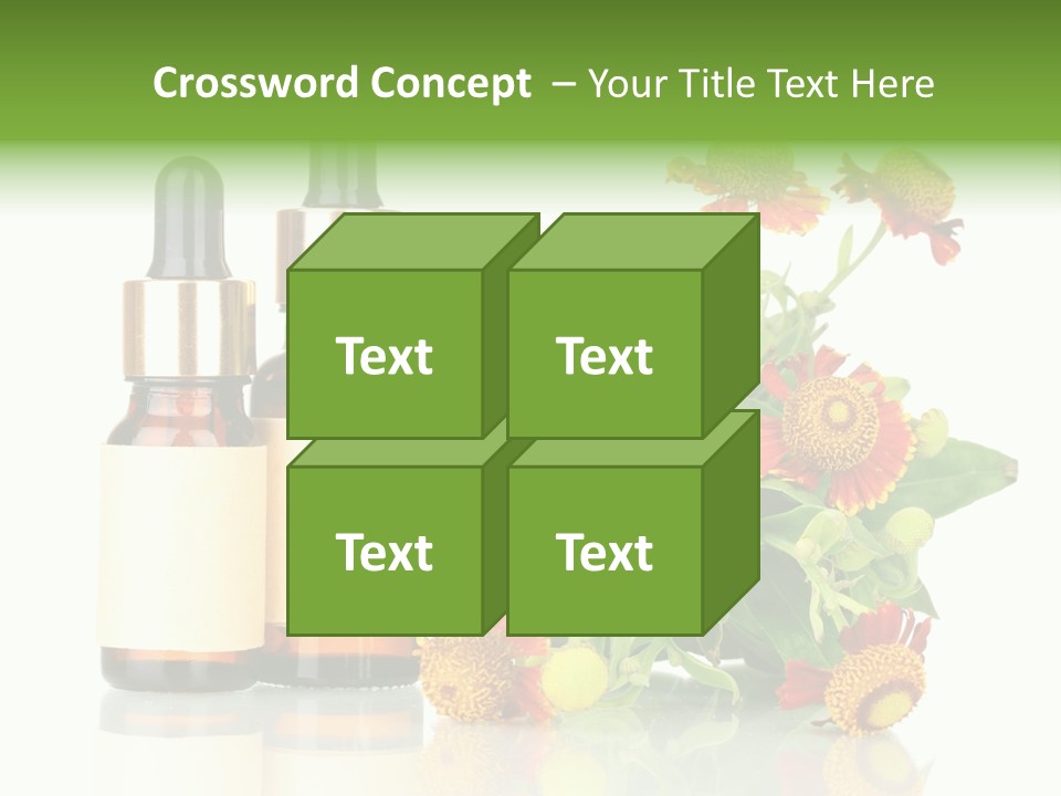 Medical Wildflower Essential PowerPoint Template