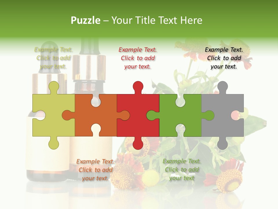 Medical Wildflower Essential PowerPoint Template