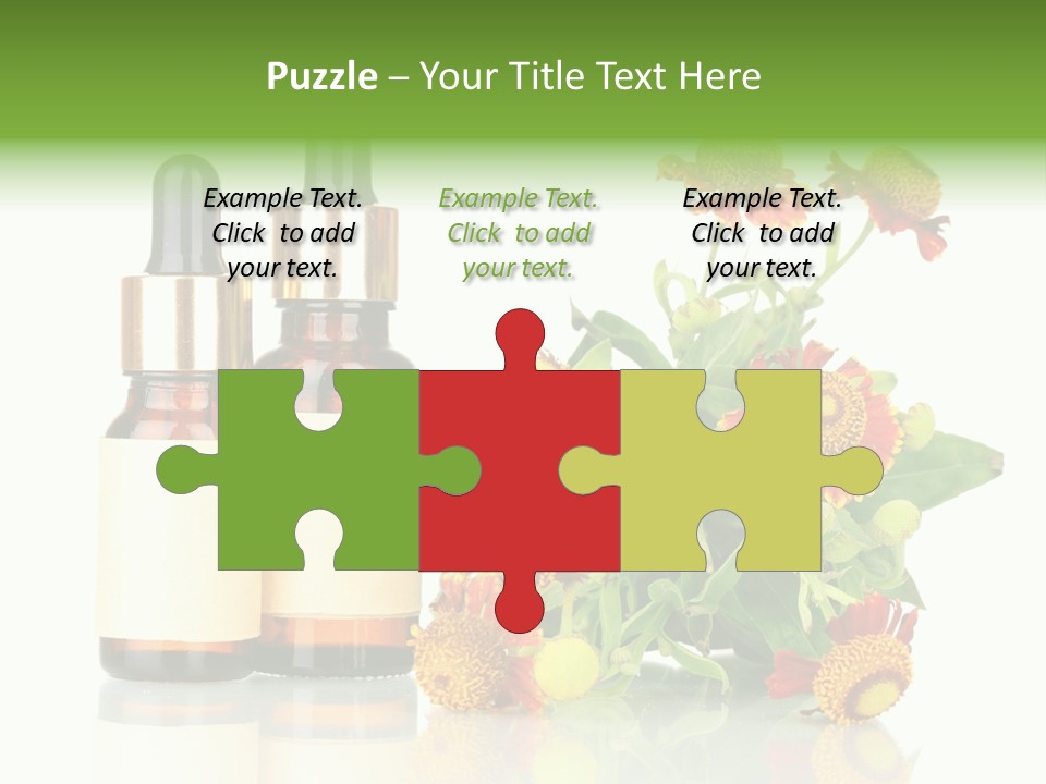 Medical Wildflower Essential PowerPoint Template