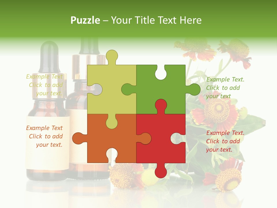 Medical Wildflower Essential PowerPoint Template