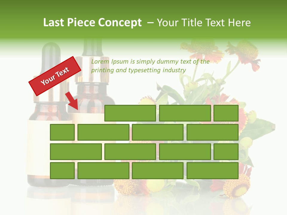 Medical Wildflower Essential PowerPoint Template