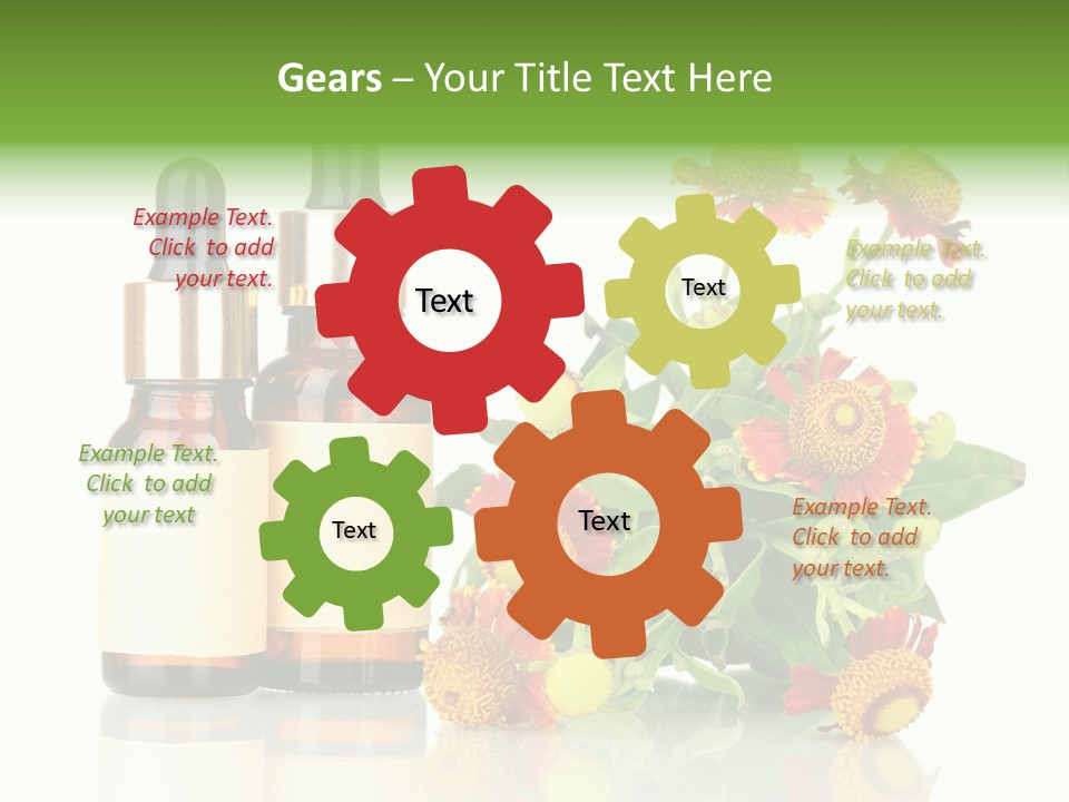 Medical Wildflower Essential PowerPoint Template