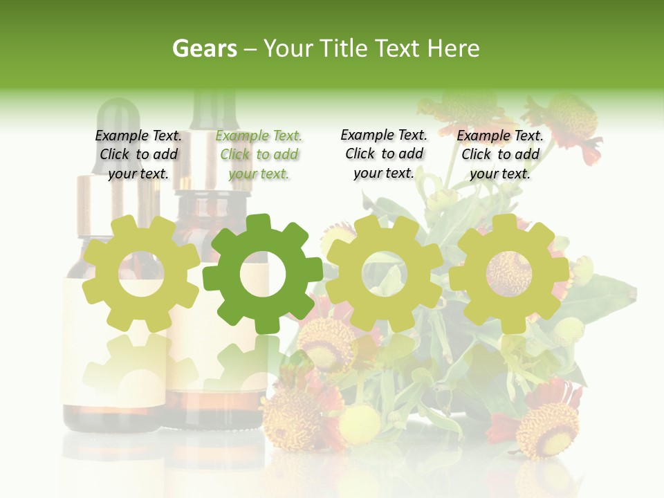 Medical Wildflower Essential PowerPoint Template