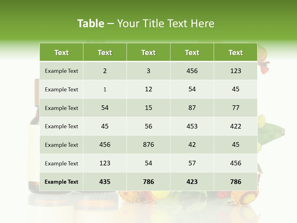 Medical Wildflower Essential PowerPoint Template