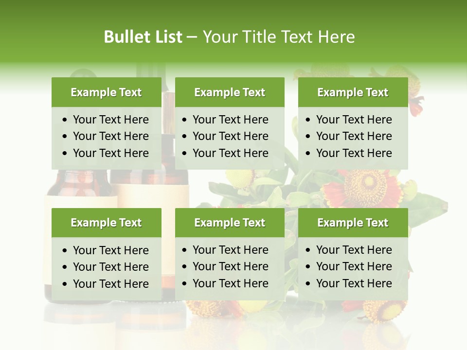 Medical Wildflower Essential PowerPoint Template