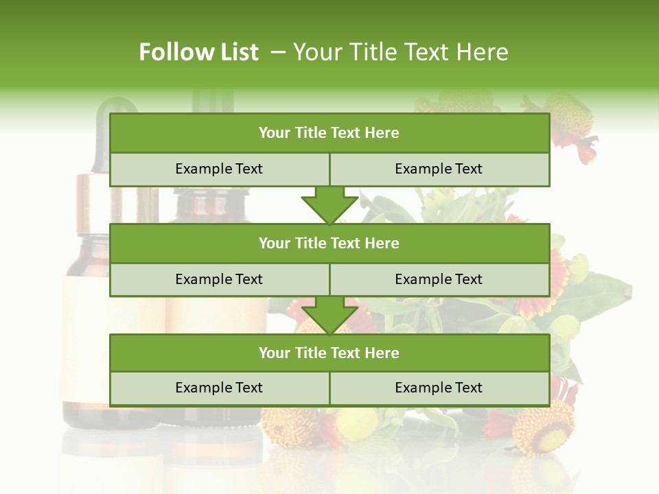 Medical Wildflower Essential PowerPoint Template