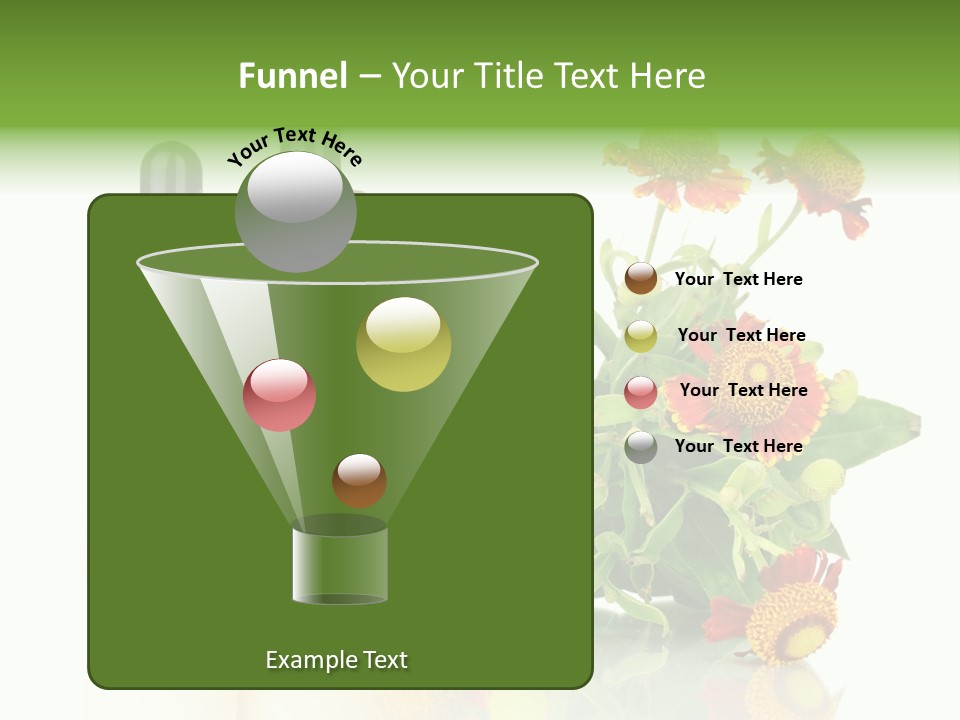 Medical Wildflower Essential PowerPoint Template
