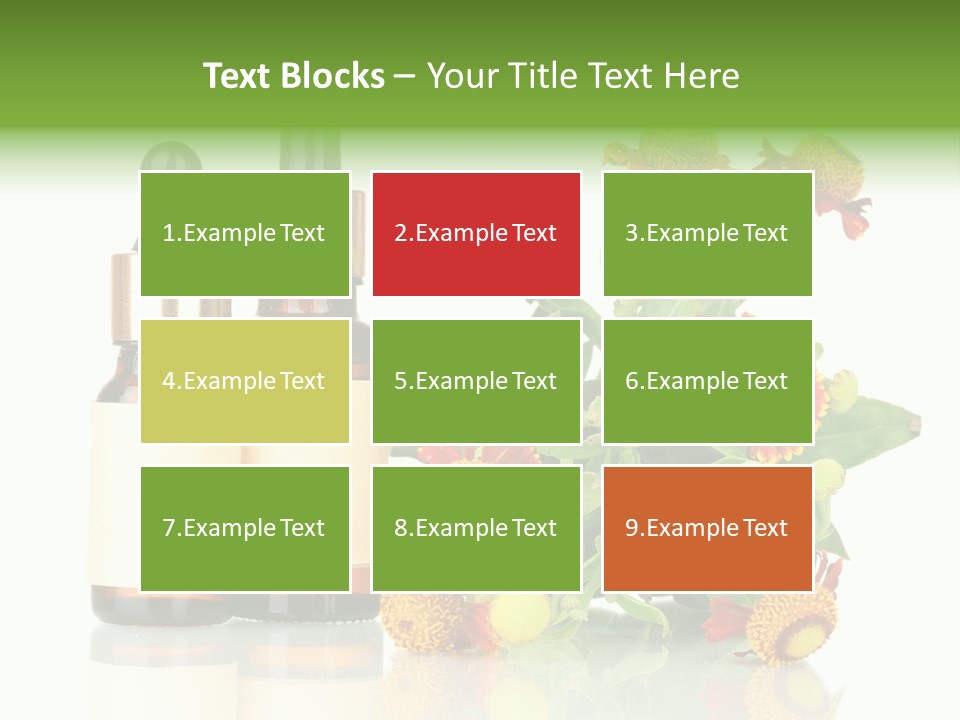 Medical Wildflower Essential PowerPoint Template