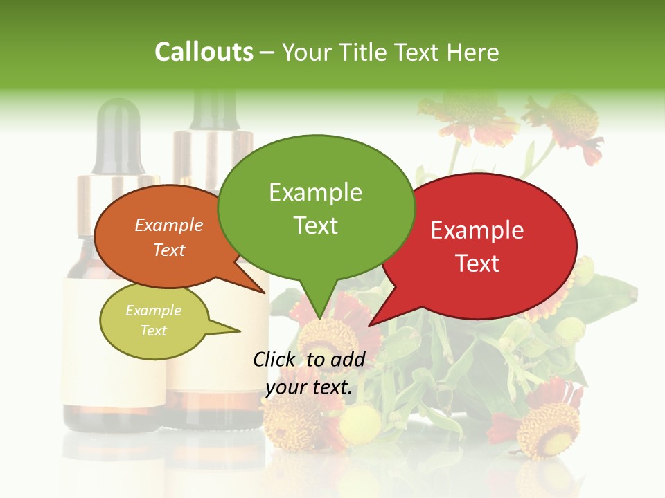 Medical Wildflower Essential PowerPoint Template