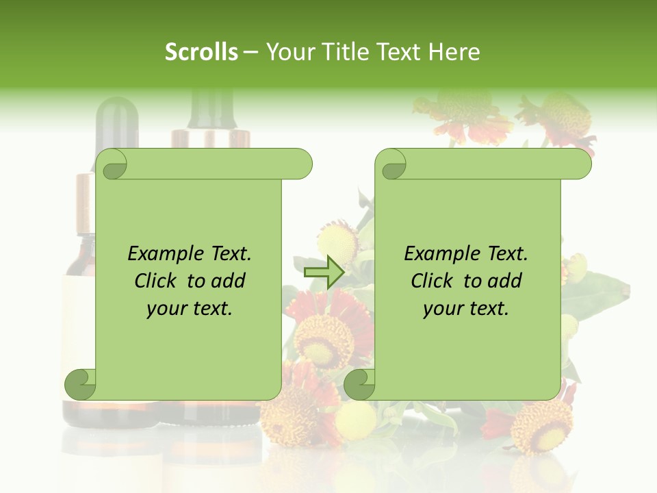 Medical Wildflower Essential PowerPoint Template