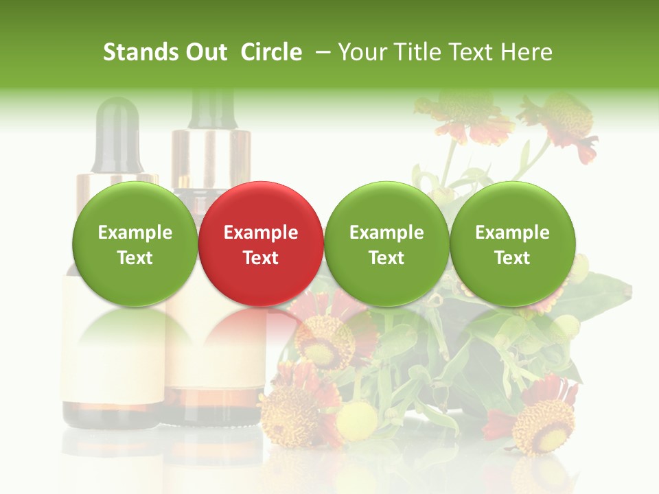 Medical Wildflower Essential PowerPoint Template