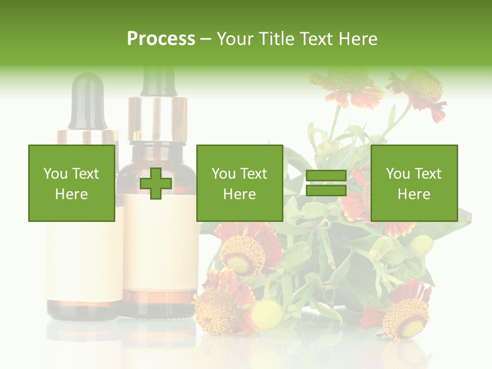 Medical Wildflower Essential PowerPoint Template
