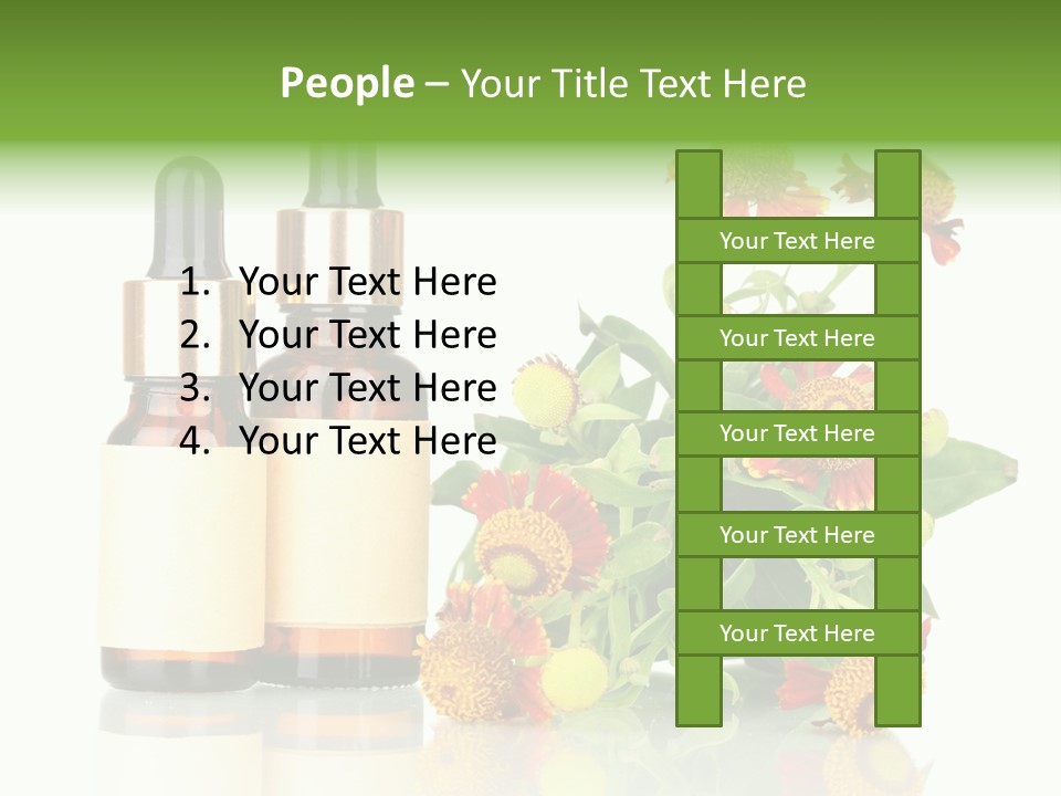 Medical Wildflower Essential PowerPoint Template