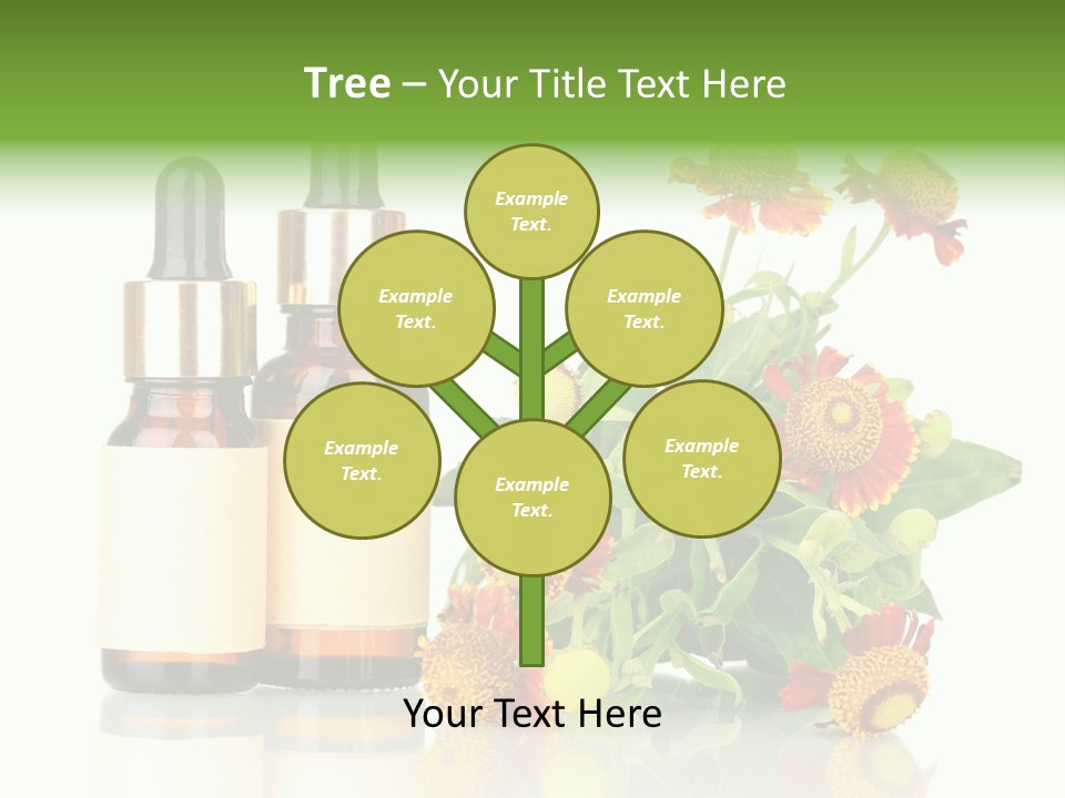 Medical Wildflower Essential PowerPoint Template