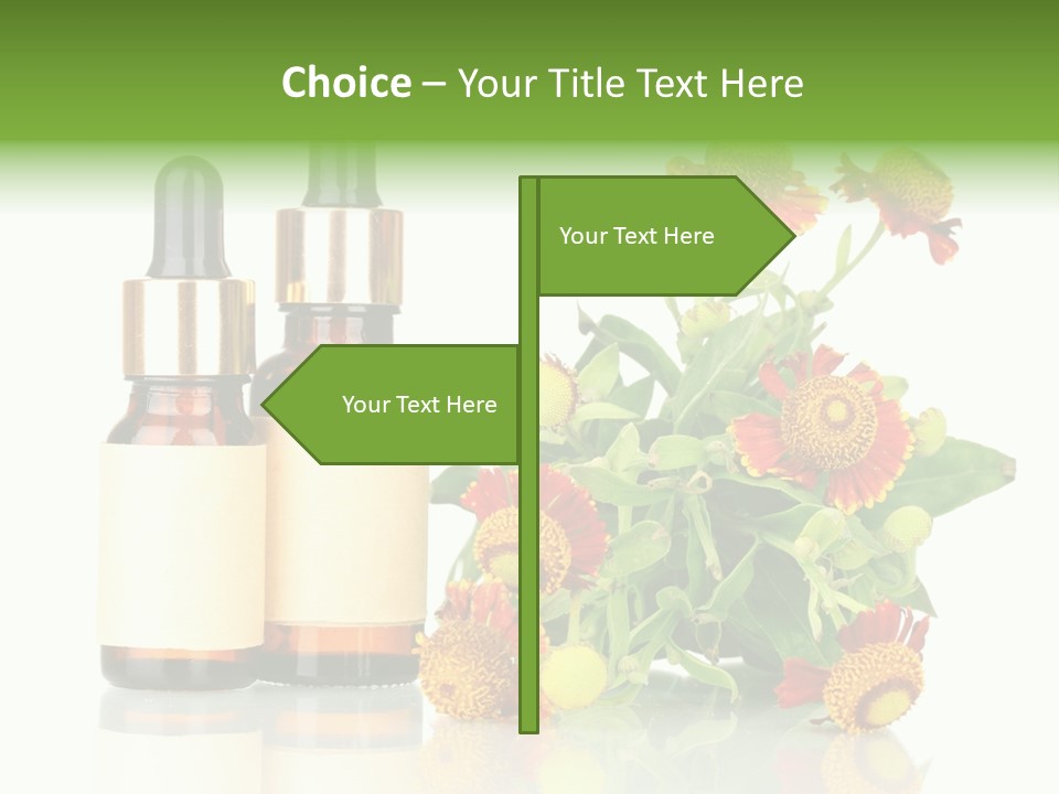 Medical Wildflower Essential PowerPoint Template