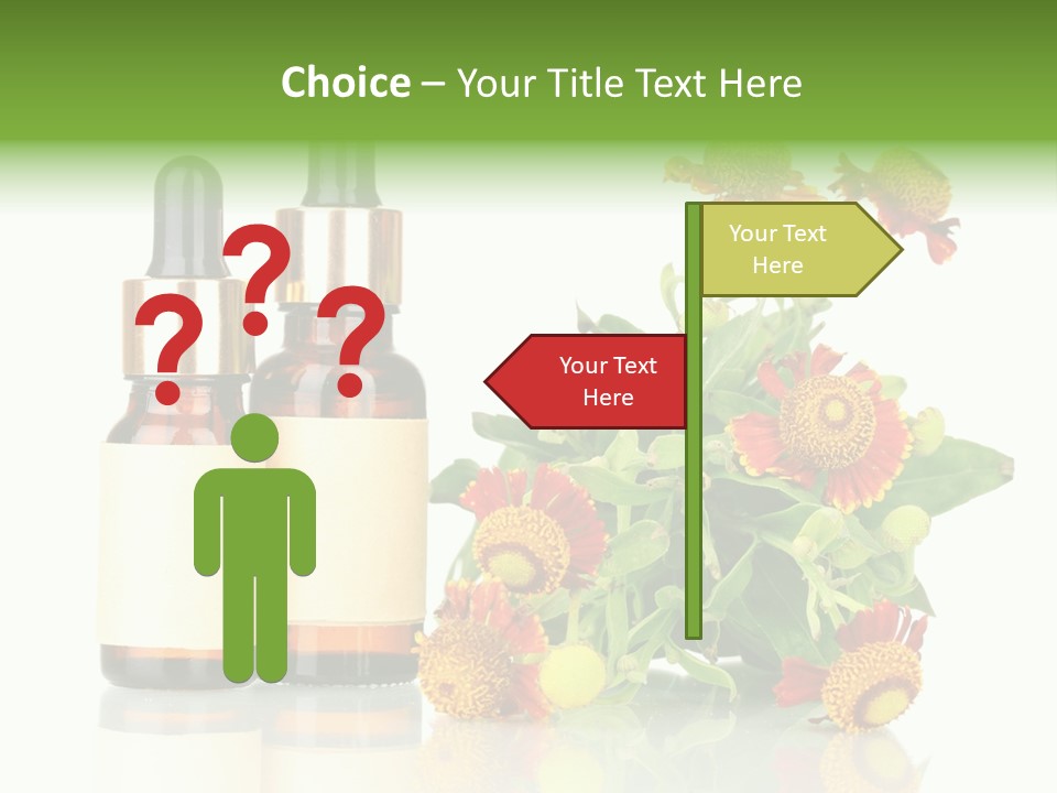 Medical Wildflower Essential PowerPoint Template