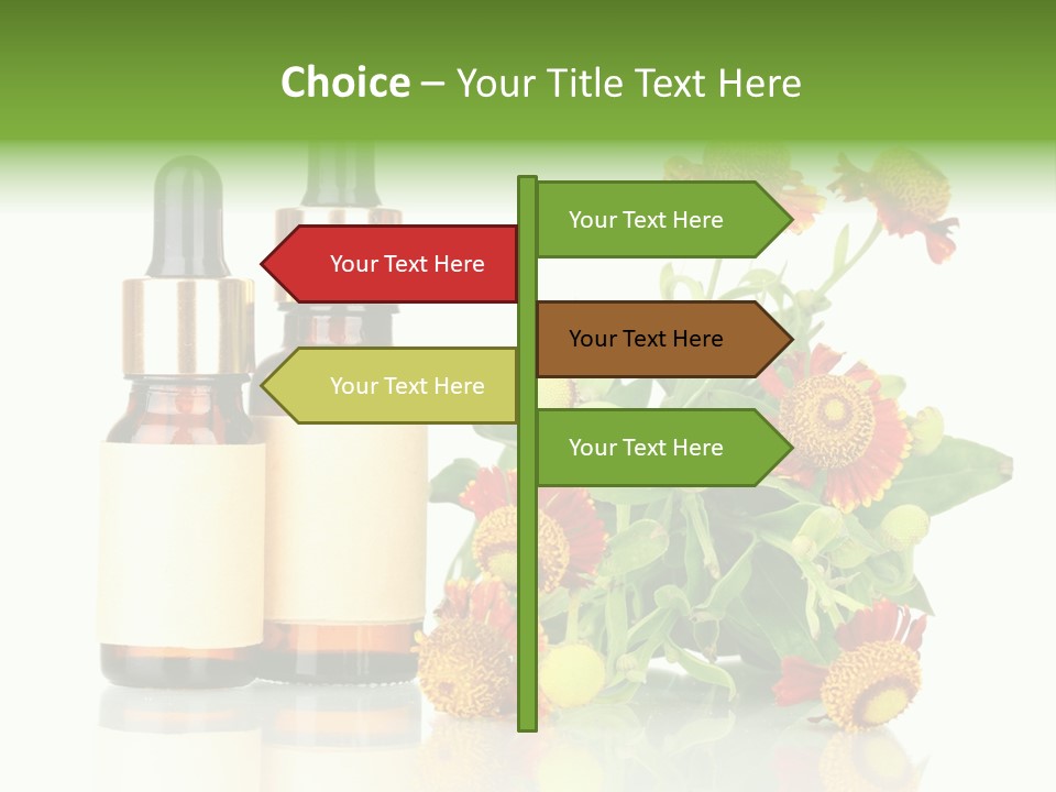 Medical Wildflower Essential PowerPoint Template