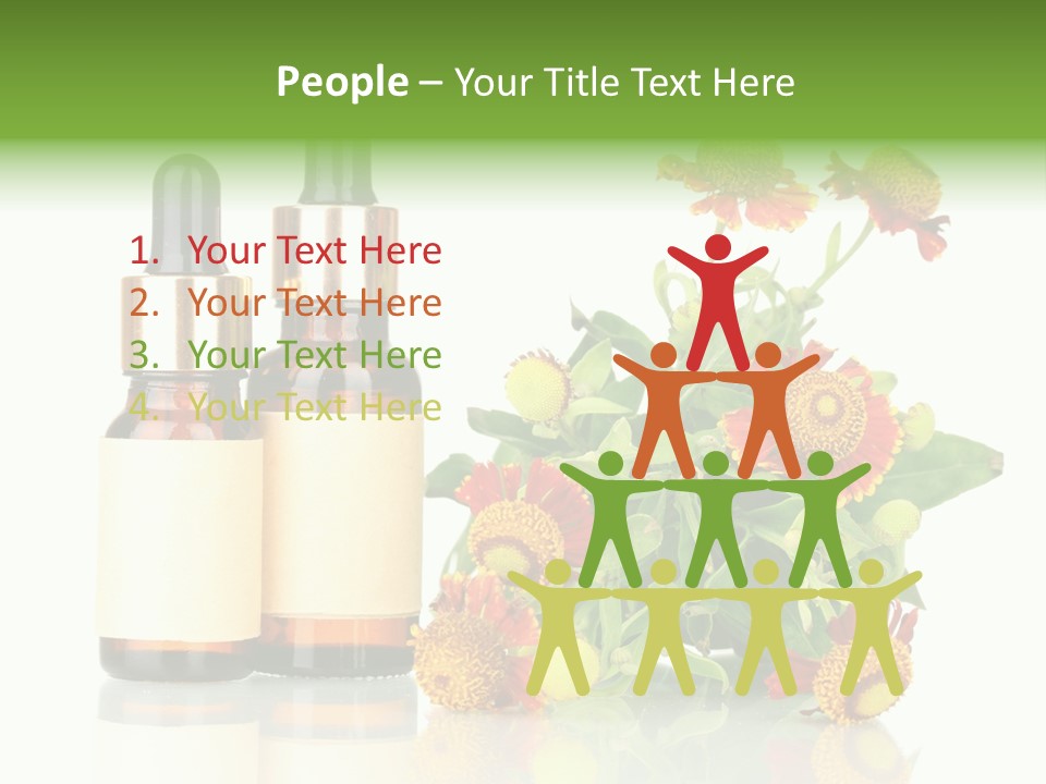 Medical Wildflower Essential PowerPoint Template