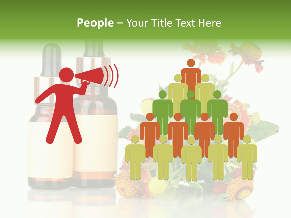 Medical Wildflower Essential PowerPoint Template