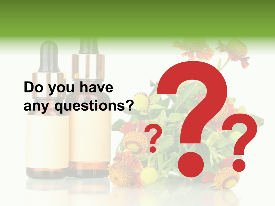 Medical Wildflower Essential PowerPoint Template