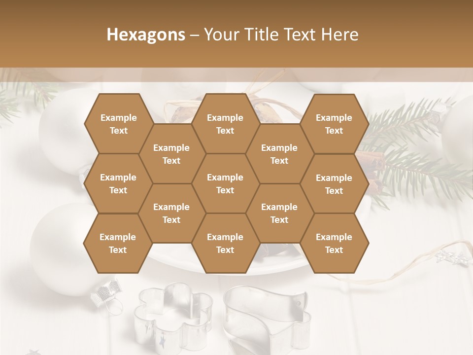 Cinnamon Chocolate Cut PowerPoint Template