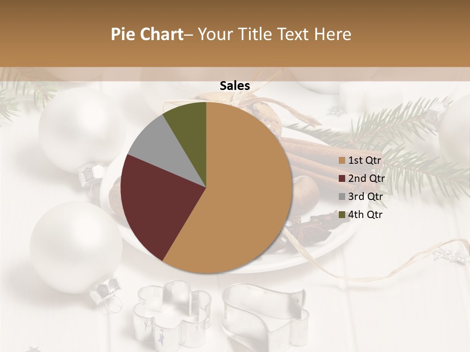 Cinnamon Chocolate Cut PowerPoint Template