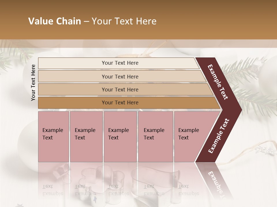 Cinnamon Chocolate Cut PowerPoint Template