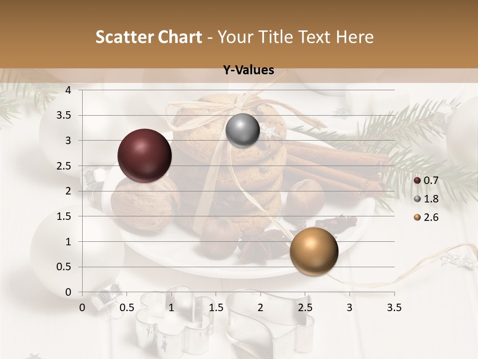 Cinnamon Chocolate Cut PowerPoint Template
