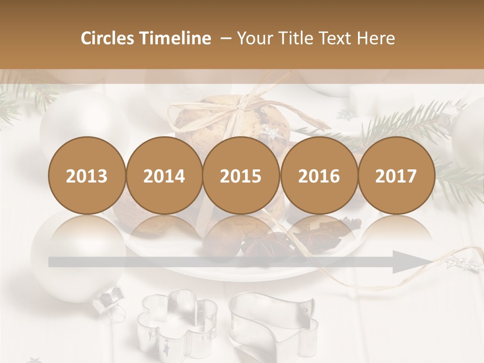 Cinnamon Chocolate Cut PowerPoint Template