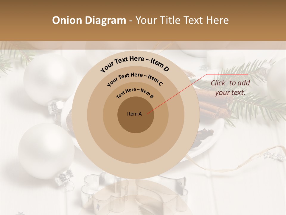 Cinnamon Chocolate Cut PowerPoint Template