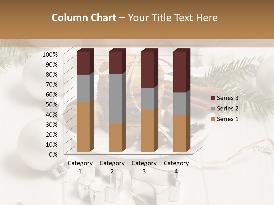 Cinnamon Chocolate Cut PowerPoint Template