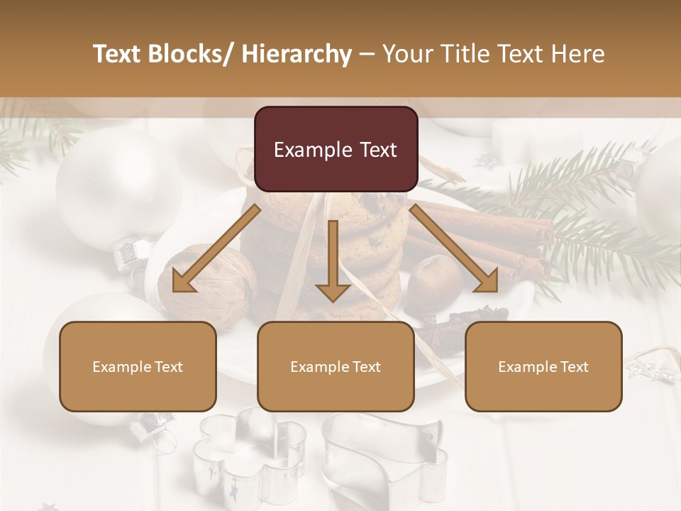Cinnamon Chocolate Cut PowerPoint Template