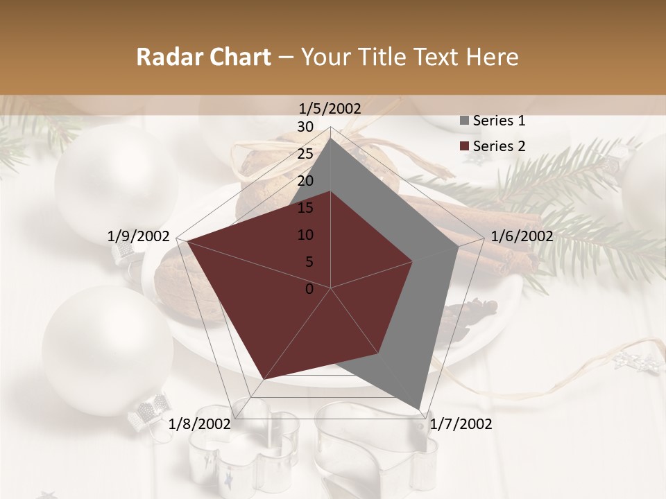 Cinnamon Chocolate Cut PowerPoint Template