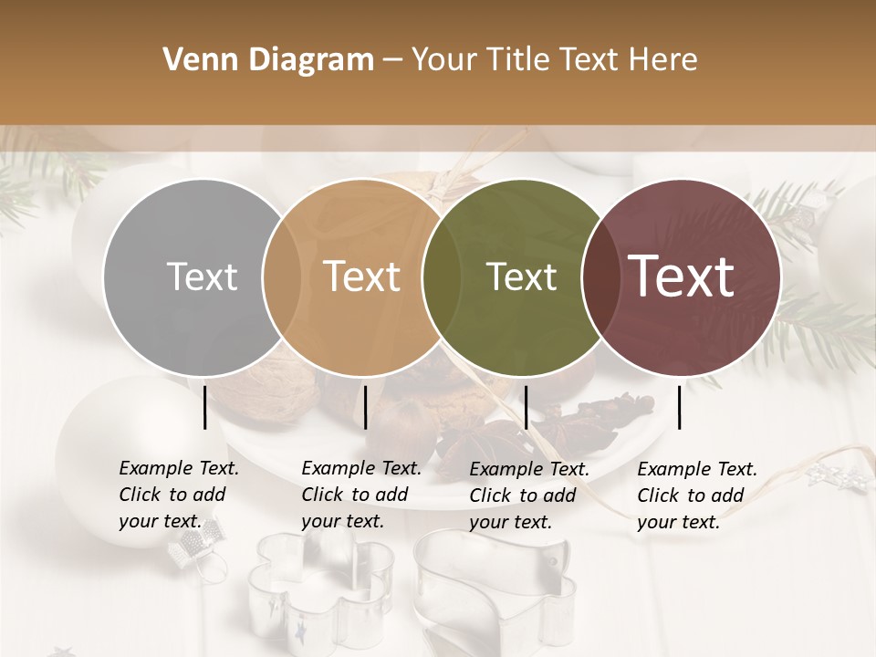 Cinnamon Chocolate Cut PowerPoint Template