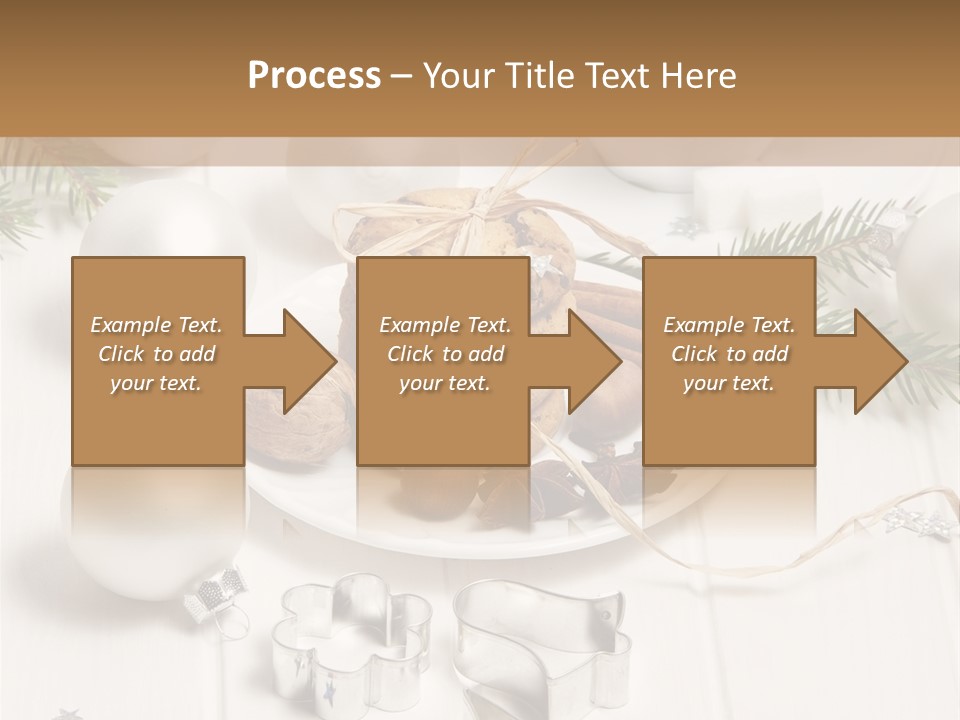 Cinnamon Chocolate Cut PowerPoint Template
