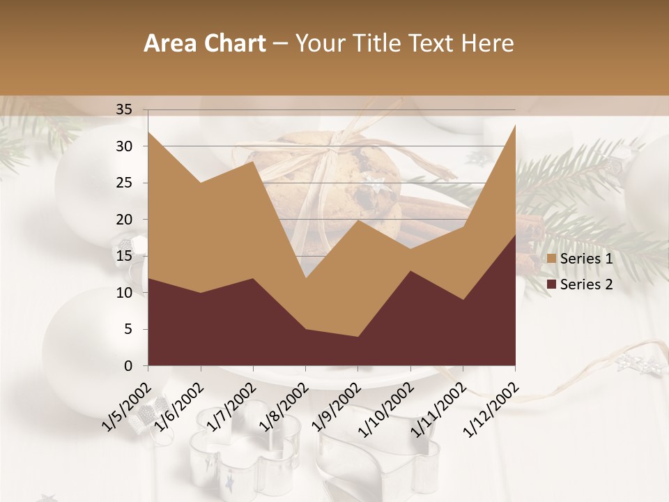 Cinnamon Chocolate Cut PowerPoint Template