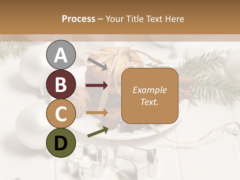 Cinnamon Chocolate Cut PowerPoint Template