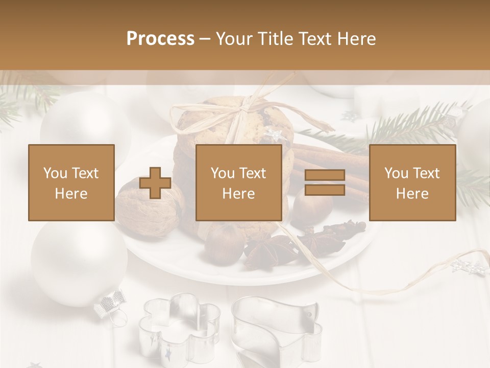 Cinnamon Chocolate Cut PowerPoint Template